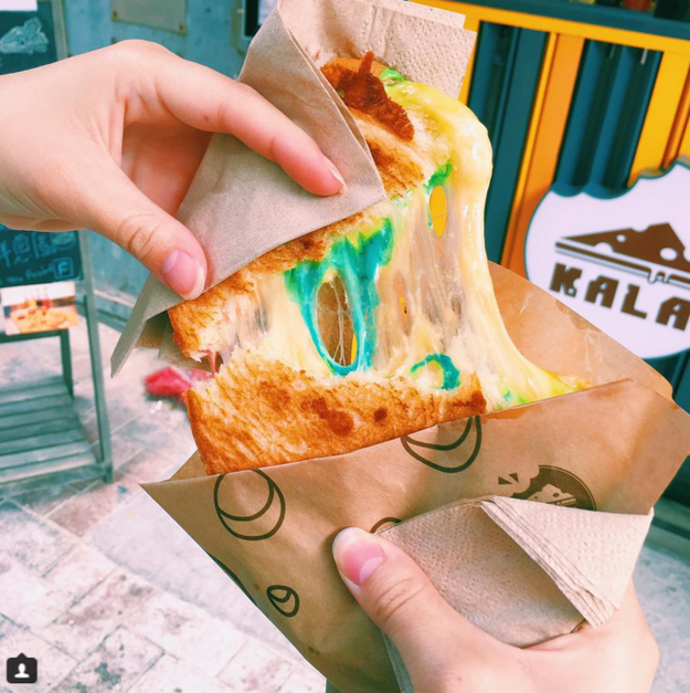 Arrivano i Grilled Cheese arcobaleno!