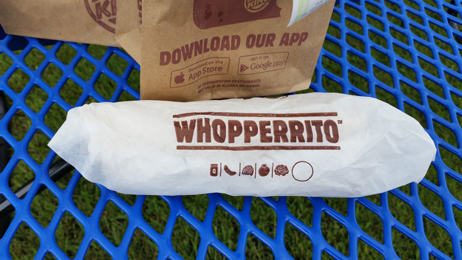  Whopperito: Burger King testa il suo burrito