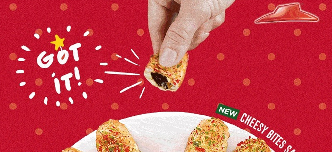 Pizza Hut e l'assurdità della Cheesy Bites Santa Supreme Pizza