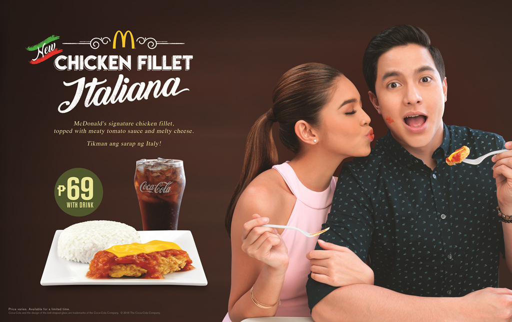  McDonald’s Filippine e l’italianissimo Chicken Fillet Italiana