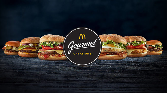  McDonald’s Australia ed il nuovo, fighettissimo, menù Gourmet Creations