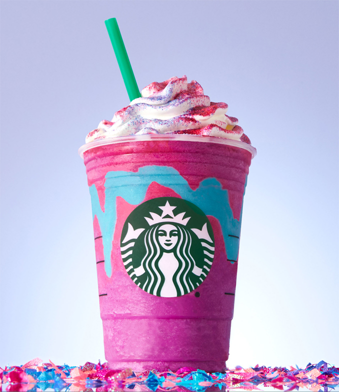 Starbucks mette sul mercato il coloratissimo Unicorn Frappuccino