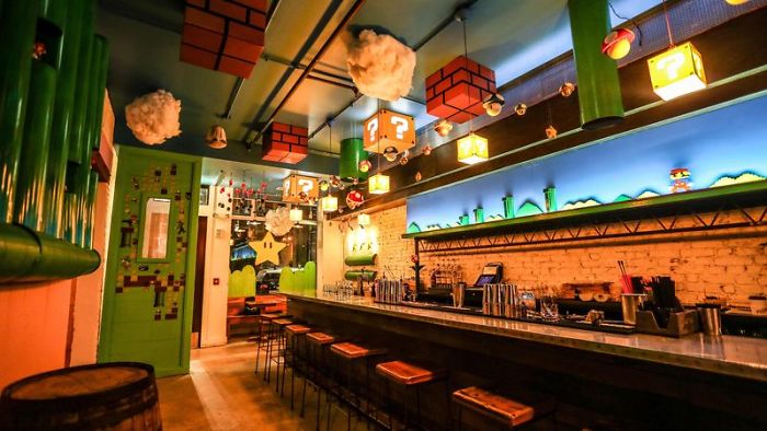 Apre a Washington il primo bar a tema Super Mario Bros.
