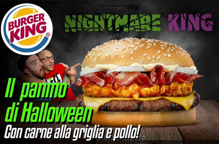  Nightmare King: il panino di Halloween di Burger King