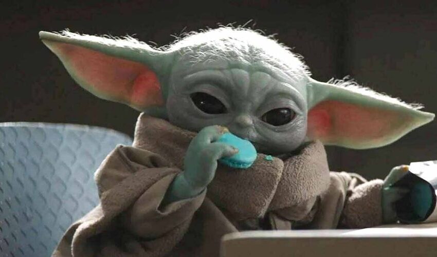  I biscottini blu di Baby Yoda diventano realtà