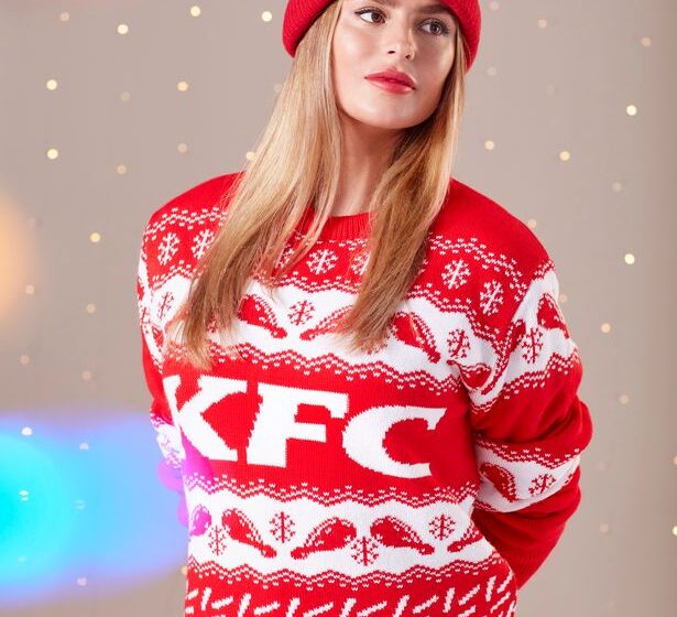  KFC UK lancia il suo primo merch natalizio