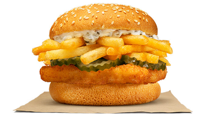  Burger King Nuova Zelanda lancia un panino ispirato al Fish & Chips