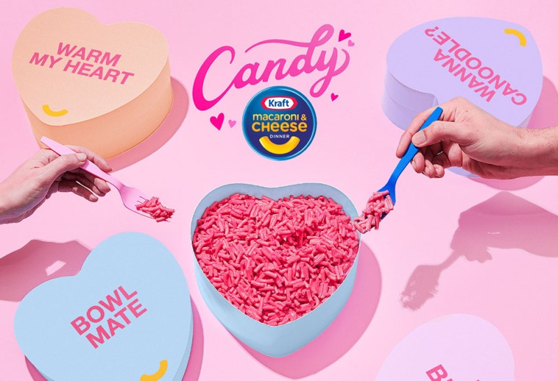  La Kraft lancia dei Mac ‘n Cheese rosa per il giorno di San Valentino