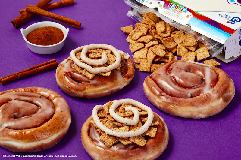  Krispy Kreme lancia i suoi primi Cinnamon Rolls