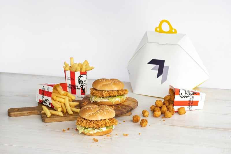  KFC Australia inizia a consegnare il pollo fritto con i droni