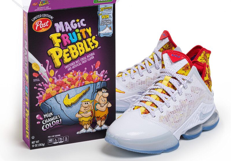  Le nuove sneakers di Lebron James targate Nike e Fruity Pebbles