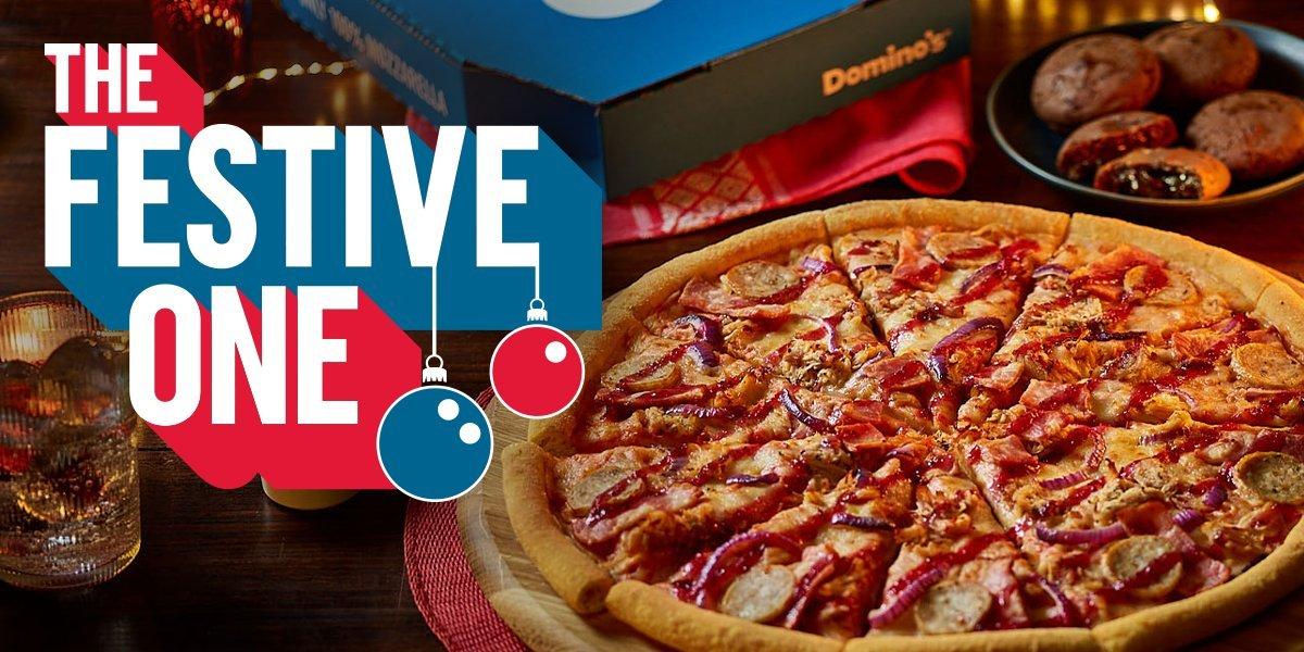 La nuova pizza natalizia di Domino’s UK Junkfully