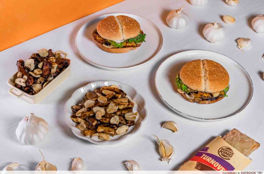  Burger King Singapore lancia un menù tutto a base di aglio