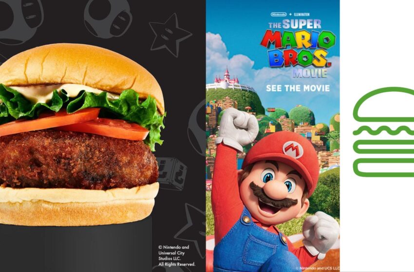  Shake Shack collabora con Nintendo per un menù ispirato a Super Mario