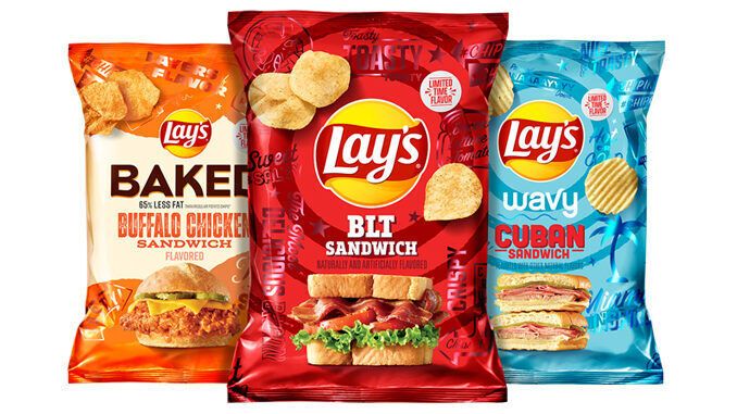  La nuova limited edition di Lay’s si ispira a tre iconici sandwich americani