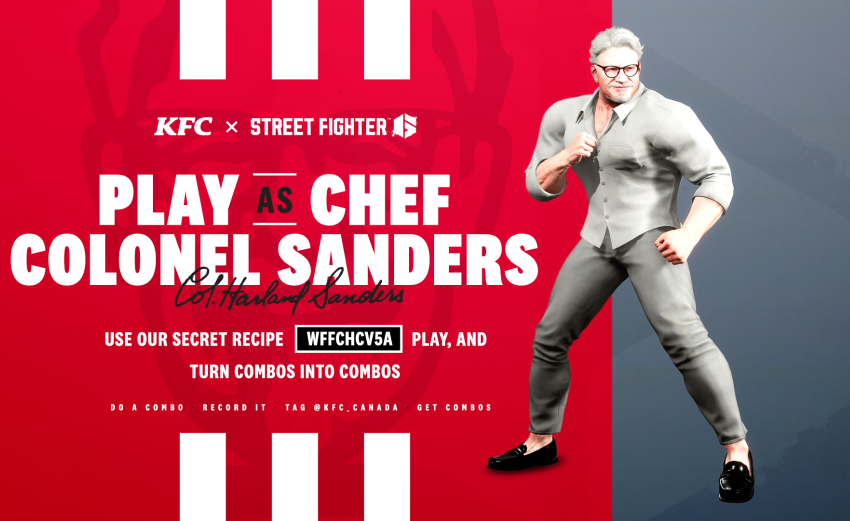  Il Colonnello Sanders di KFC diventa uno dei personaggi di Street Fighter 6