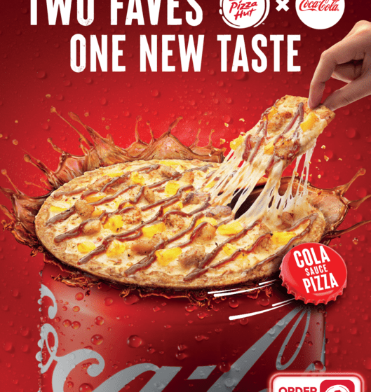  Pizza Hut e Coca-Cola insieme per la creazione di una pizza clamorosa