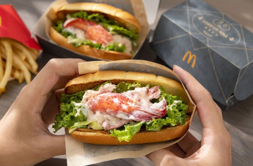  Da McDonald’s Taiwan arriva il Lobster Roll