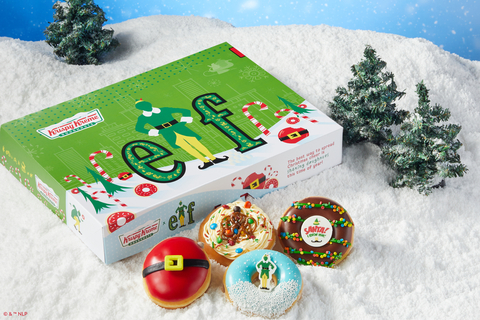  Krispy Kreme celebra i 20 anni del film Elf con la sua limited edition natalizia