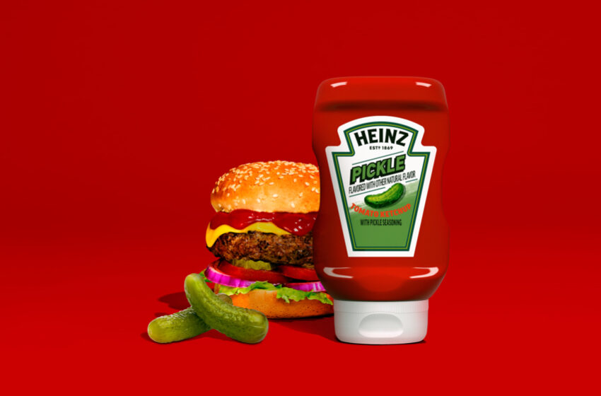  Il nuovo ketchup al cetriolino di Heinz